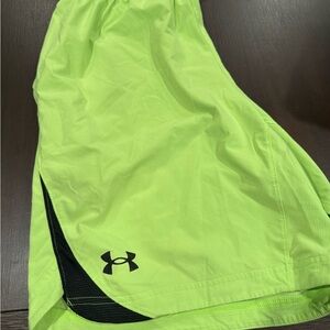 Under Armour Men's Neon Green Shorts